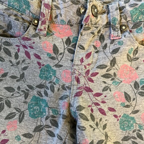 Lee Little Girls Stretch Dark Embellished Skinny Print Jeans Jeggings - Picture 2 of 5